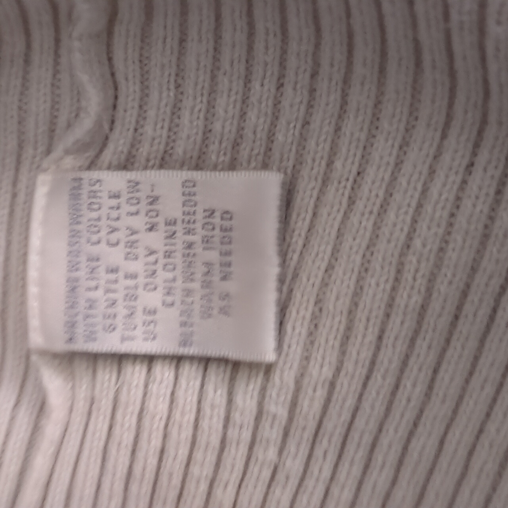 Worthington 3/4 sleeved cream color sweater in Petite Small. - Picture 5 of 8